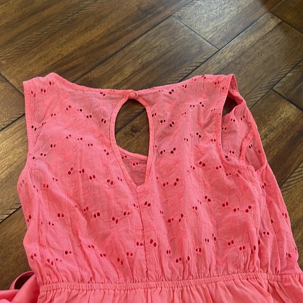 Bebop Midi Eyelet Tiered Dress size M - Picture 12 of 16